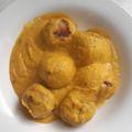 El cooksnap de MaryGlory cuando hizo Albóndigas de pollo.