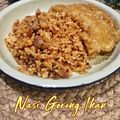Cooksnap Nor Zahida Aini semasa beliau membuat Nasi goreng ikan semalam.