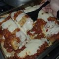El cooksnap de Sole Castes cuando hizo Canelones de espinaca y pollo.