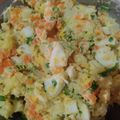 El cooksnap de Sandra Piedad Alvarez Mora cuando hizo Ensalada de papa con zanahoria y huevo.