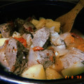 El cooksnap de Julieta Zelaya cuando hizo Estofado de carne y papa.
