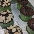 Cooksnap dari Ummu Rumaisha untuk resep Muffin Coklat Tabur Almond No BP/BS (#postingrame2_muffin)