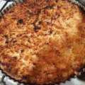 El cooksnap de Andre Franco cuando hizo Tarta de coco y dulce de leche.