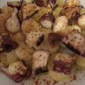 El cooksnap de mis-cocteles cuando hizo Pulpo a la gallega.