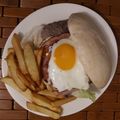 El cooksnap de Marcela de Morrison cuando hizo Chivito uruguayo.