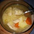 Dalmi Cooksnap-ja, amikor elkészítette a(z) Húsleves gazdagon három féle húsból. 🍜 receptet.