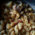 El cooksnap de Adriana Garay cuando hizo Guiso con fideos coditos.