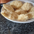 El cooksnap de Delma Delgado cuando hizo Galletas de Queso y Coco.