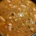 El cooksnap de MjdP cuando hizo Lentejas rápidas con verduritas y longanizas de pollo.