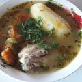 El cooksnap de Teresita Felíz cuando hizo Cazuela de pollo.