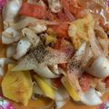Cooksnap của Chris Huỳnh khi họ làm theo món Mực xào chua ngọt