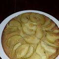 El cooksnap de Karina Vargas cuando hizo Tarta de Manzana.