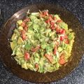 El cooksnap de Sofía Martínez Guisado cuando hizo Guacamole tradicional.