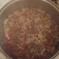 El cooksnap de ludovica hatzibe cuando hizo Lentejas con arroz y zapallo.