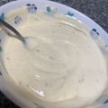 El cooksnap de Ignacio Rueda diaz cuando hizo Salsa de yogur kebab (la auténtica "salsa blanca").
