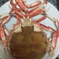 El cooksnap de Miguel Perez cuando hizo Buey de mar relleno al albariño.