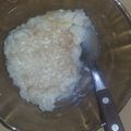 El cooksnap de Sandra Castaño cuando hizo Arroz con Leche y Dulce de Leche.