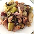 Cooksnap của Jung Bubii khi họ làm theo món Dưa cải chua xào thịt