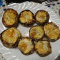 El cooksnap de lucie Gr cuando hizo Champiñones rellenos con huevos de codorniz al horno.