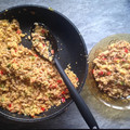 El cooksnap de MarianRo cuando hizo Cous-cous con carne picada y verduras.