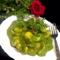 Reeta Sahu का कुकस्नैप जब उन्होंने चटपटे धनिया के आलू (chatpate dhaniya ke aloo recipe in Hindi) बनाया था।