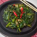 Cooksnap dari Nay's Kitchen untuk resep Kangkung tumis terasi