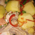 El cooksnap de Leslie Montoya cuando hizo Cazuela de ave chilena.