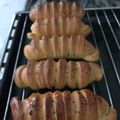 Cooksnap dari nurulbari untuk resep (Sourdough Discard) Roti Pisang Coklat