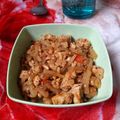Cooksnap dari dnagustina's untuk resep Tumis pedas labusiam & tempe