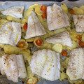 El cooksnap de David Caballero cuando hizo Bacalao fresco al horno.