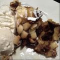 Cooksnap de Marina Nhamba quando cozinhou Crumble de Frutas e Limão.