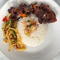 Cooksnap dari Anisa Kun untuk resep Rice Bowl Sei Sapi Sambal Matah (Khas NTT)