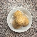 Cooksnap dari Diana untuk resep Onde Onde wijen isi kacang ijo kupas,ga meletus