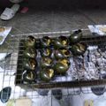 Cooksnap của Huyền Vy khi họ làm theo món Ốc bươu nướng tiêu xanh