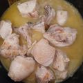 El cooksnap de Zori Gutierrez cuando hizo Pollo al ajillo.