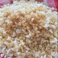 Cooksnap dari stella kalita untuk resep Crunchy Tempura Flakes for Sushi (Kremesan untuk Sushi)