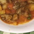 El cooksnap de Alicia cuando hizo Carne con patatas (guiso).
