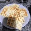 El cooksnap de Cintia Glass cuando hizo Waffles dulces.