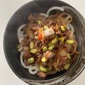 Raissa Lauwsen's cooksnap of when they made Spicy Pork And Petai / PARKIA SPECIOSA.