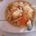 El cooksnap de José María López cuando hizo Guiso de garbanzos y verduras.