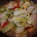 Cooksnap dari Najmu Rahman untuk resep Tumis kuah sawi putih telur orak arik