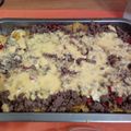 El cooksnap de Milu Segura cuando hizo Nachos con queso cheddar y carne picada.