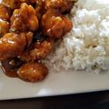 acogswell1's cooksnap of when they made Panda express orange chicken.
