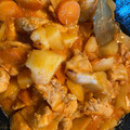 El cooksnap de Eva Moreno cuando hizo Pechuga de pollo estofada.