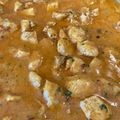 El cooksnap de Alexis cuando hizo Pollo al curry con arroz.