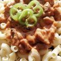 Gór Nagy Krisztina Cooksnap-ja, amikor elkészítette a(z) Tejfölös gombapaprikás receptet.