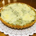 El cooksnap de Nabila cuando hizo Tarta de espinaca con queso crema.