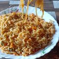 SHYAMALI MUKHERJEE's cooksnap of when they made ভেজ স্যুপি চাওমিন (Veg Soupy Chowmin Recipe in Bengali).