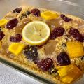 Aunty Eiko's international cuisine experience 's cooksnap of when they made Peanut Butter, Peach & Berry Baked Oats.