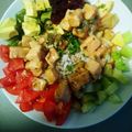El cooksnap de Maria cuando hizo Poke bowl de salmón.
